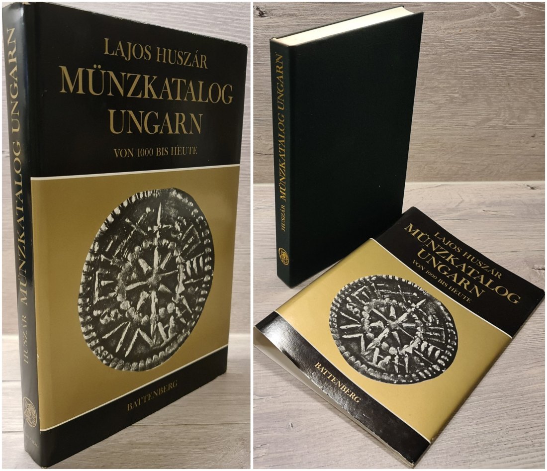  ZITIERWERK - Huszar - Münzkatalog Ungarn von 1000 bis Heute   