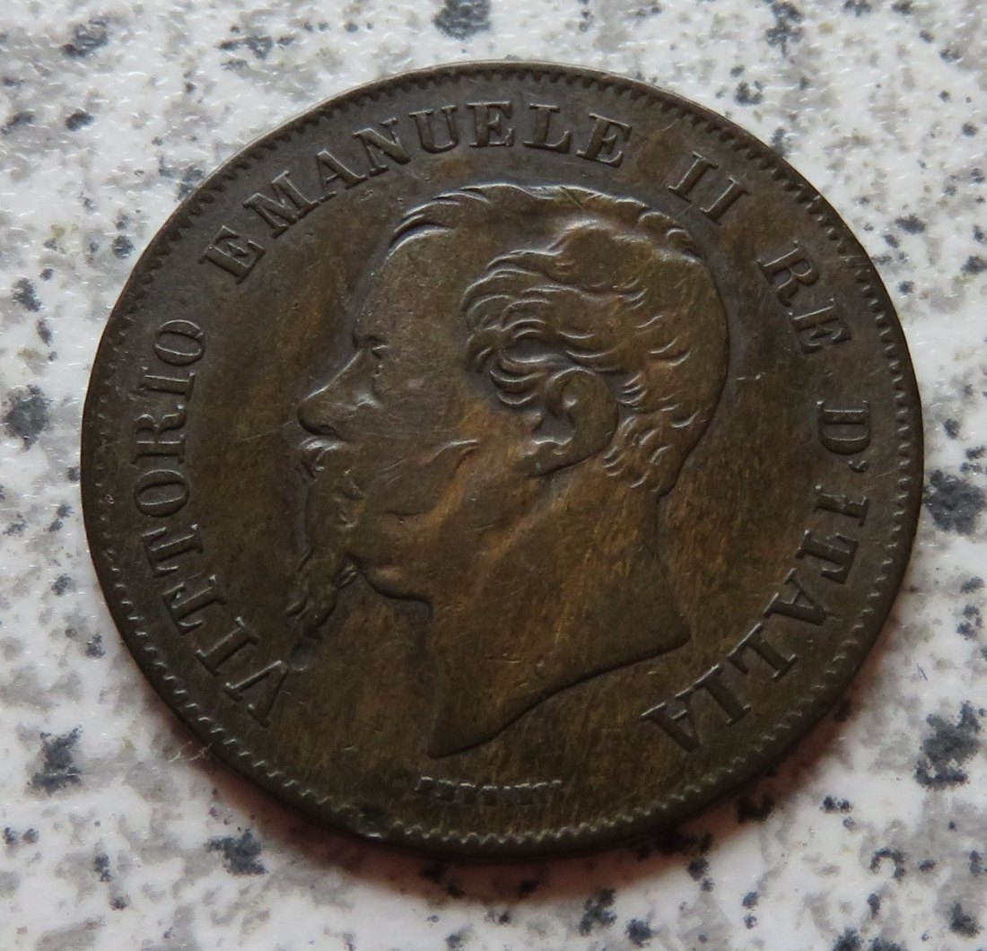  Italien 5 Centesimi 1861 M   