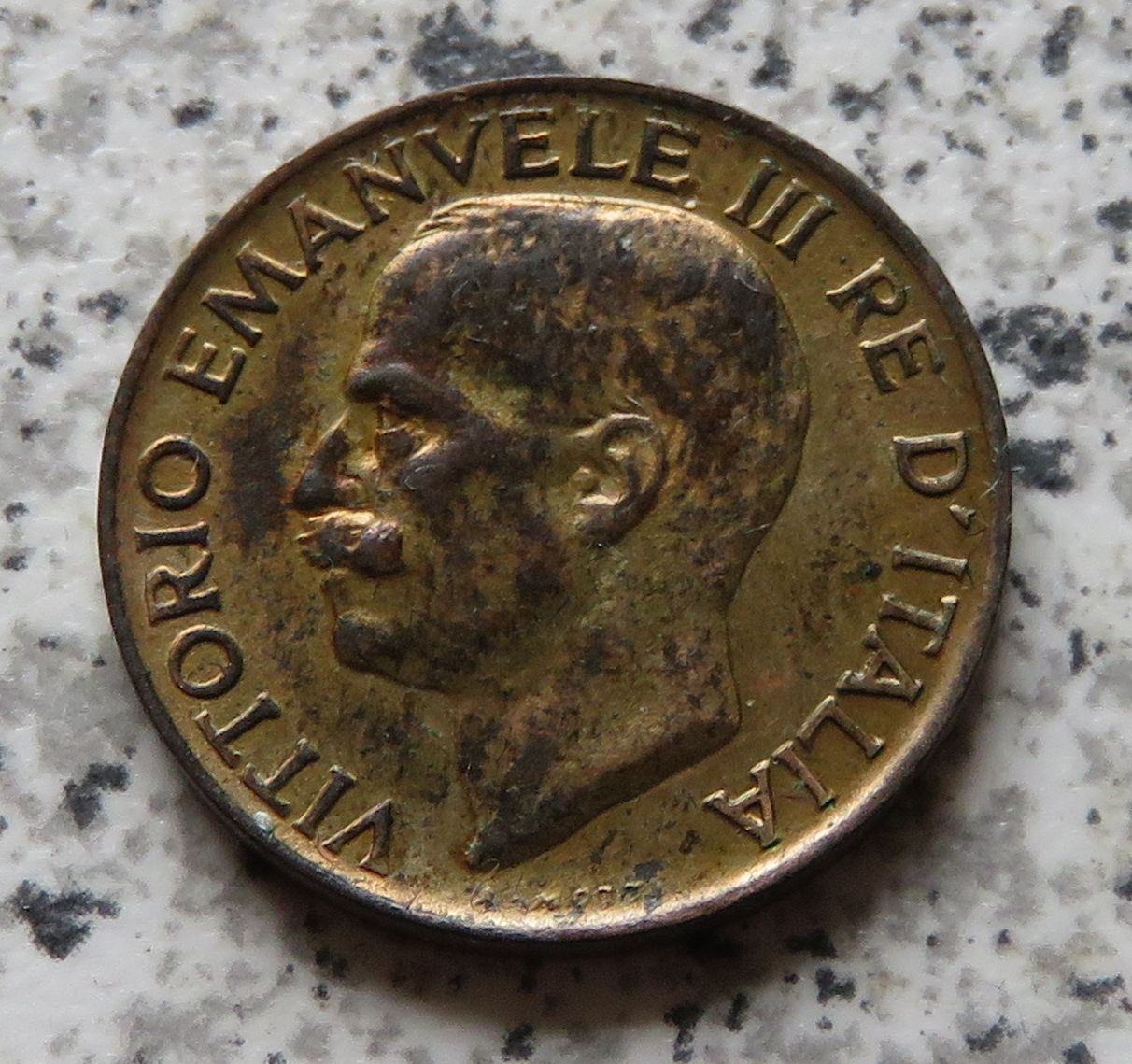  Italien 5 Centesimi 1925 R, besser   
