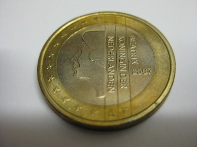  1 Euro Niederlande 2007 prägefrisch   