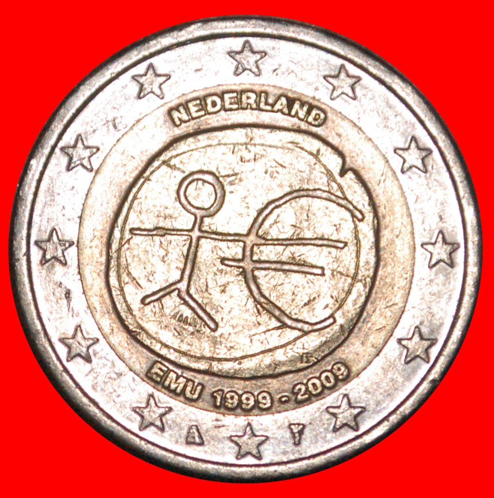  * BEATRIX (1980-2013): NETHERLANDS ★ 2 EURO 1999-2009 NON-PHALLIC TYPE! LOW START ★ NO RESERVE!   