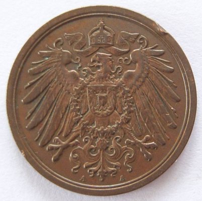  Deutsches Reich 2 Pfennig 1913 A Kupfer ss   