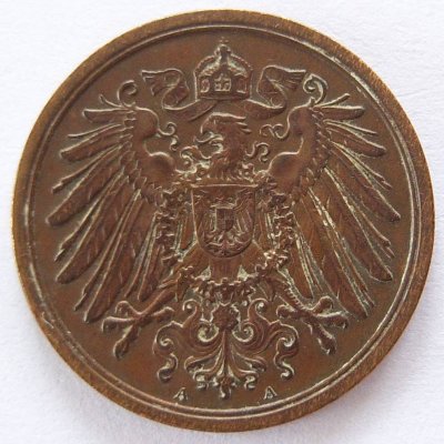  Deutsches Reich 2 Pfennig 1913 A Kupfer ss   