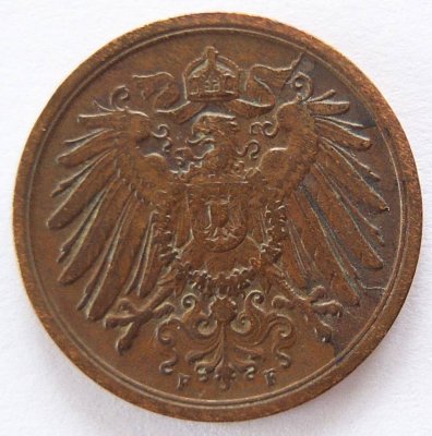  Deutsches Reich 2 Pfennig 1913 F Kupfer ss   