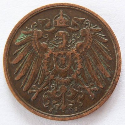  Deutsches Reich 2 Pfennig 1913 J Kupfer ss   