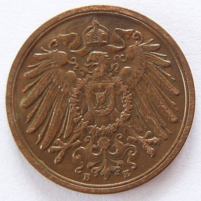  Deutsches Reich 2 Pfennig 1914 E Kupfer ss   