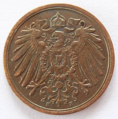  Deutsches Reich 2 Pfennig 1914 E Kupfer ss   