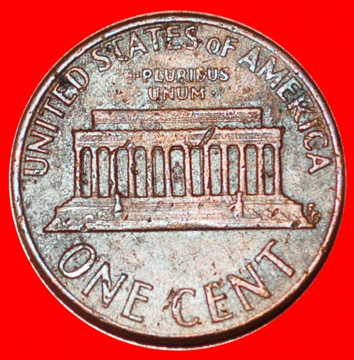  * MEMORIAL (1959-1982): USA ★ 1 CENT 1973! LINCOLN (1809-1865)★OHNE VORBEHALT!   