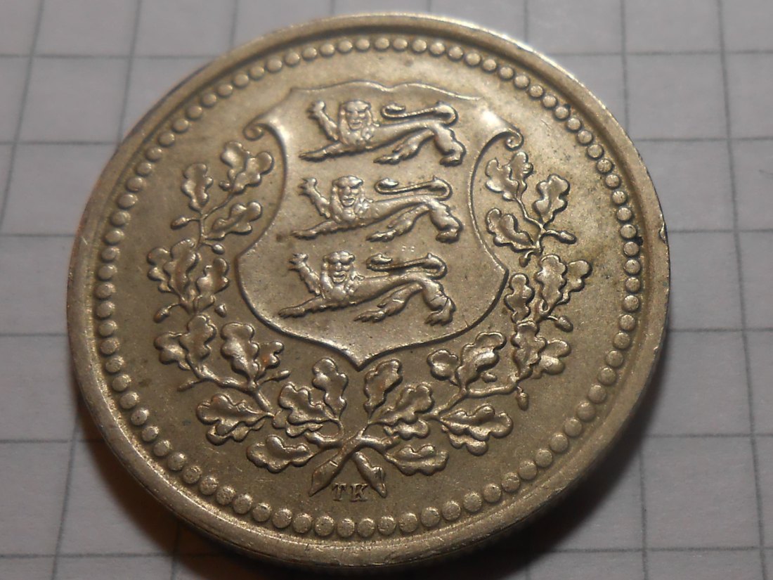  e.16 Estland 25 Senti,1.Republik 1928-1940 (Krone)   