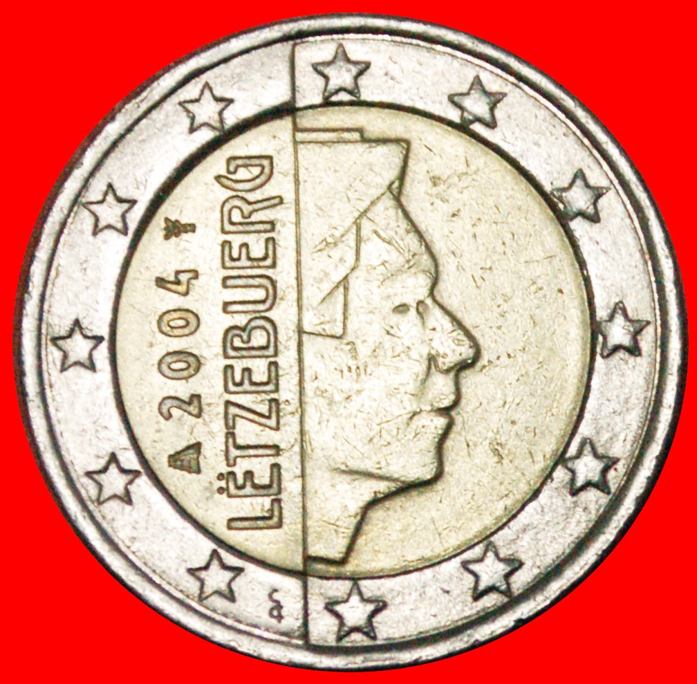 * FRANKREICH PHALLISCHE TYP (2002-2006): LUXEMBURG ★ 2 EURO 2004!★OHNE VORBEHALT!