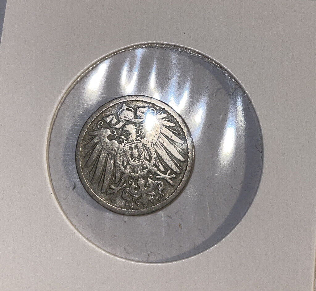  s.37 Deutsches Kaiserreich** 5 Pfennig 1892 G   
