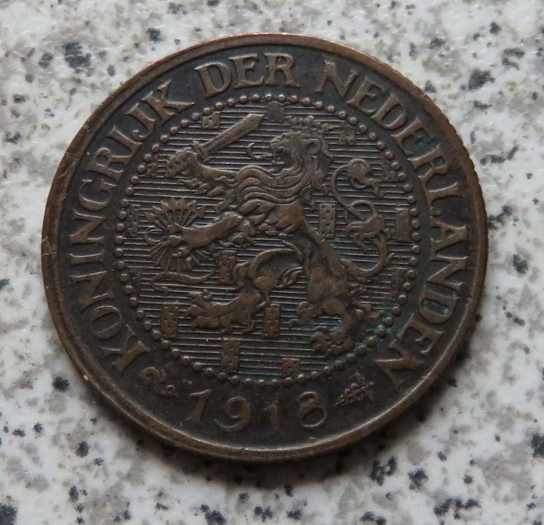  Niederlande 2,5 Cent 1918 / 2 1/2 Cent 1918   
