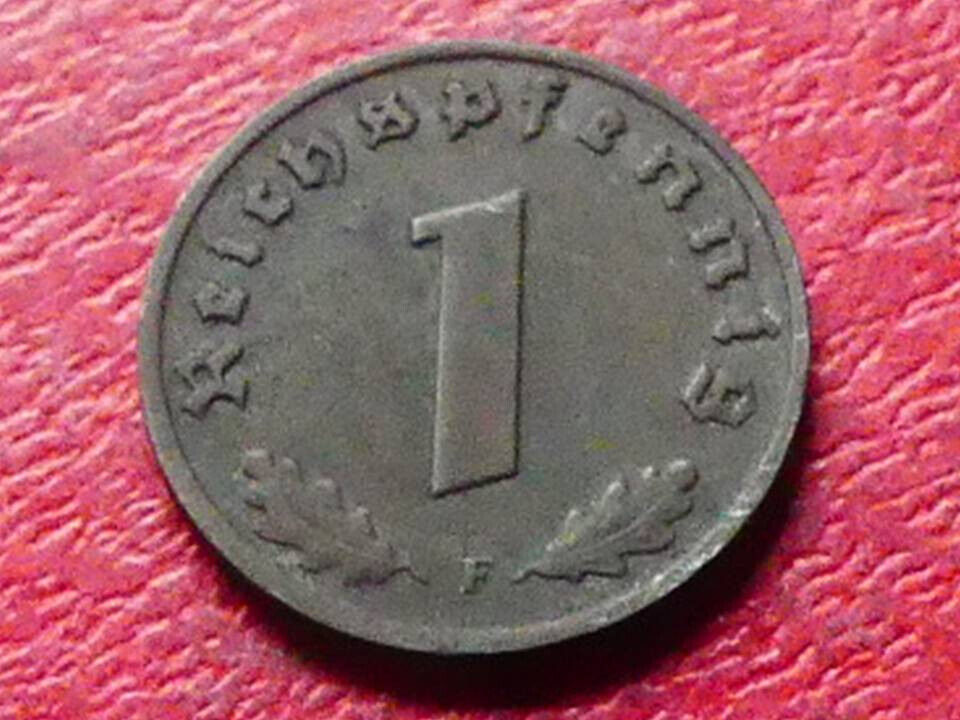  s.31 Alliierte Besatzung** 1 Reichspfennig 1945 F ohne Hakenkreuz   