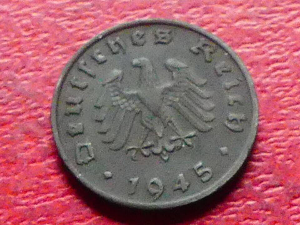  s.31 Alliierte Besatzung** 1 Reichspfennig 1945 F ohne Hakenkreuz   