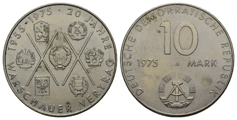  DDR, 10 Mark 1975   