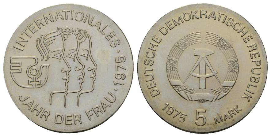  DDR, 5 Mark 1975   