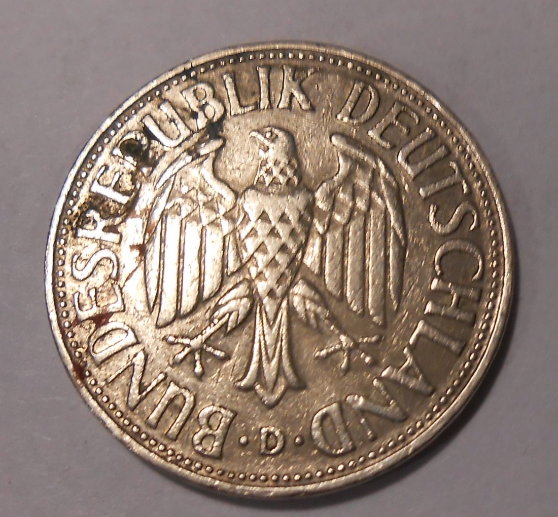  e.17 Deutschland 1 DM 1950 D   
