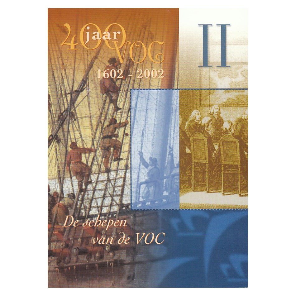  Offiz. KMS Niederlande *VOC II - die Schiffe der VOC* 2002 mit Silbermed. nur 10.000St!   