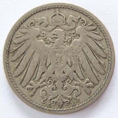  Deutsches Reich 10 Pfennig 1896 E K-N s+   