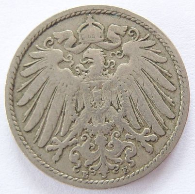  Deutsches Reich 10 Pfennig 1896 E K-N s+   