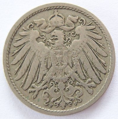  Deutsches Reich 10 Pfennig 1896 F K-N s   