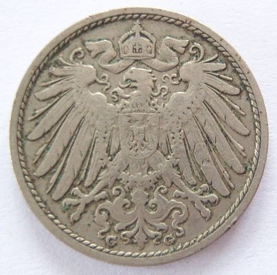  Deutsches Reich 10 Pfennig 1906 G K-N ss   