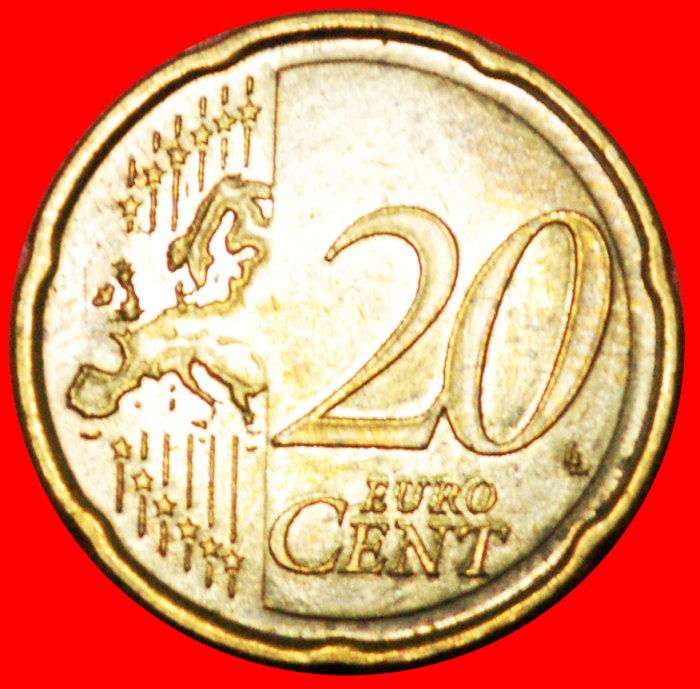  * SPANISH ROSE:estonia (ex. the USSR, russia)★20 EURO CENTS 2011 NORDIC GOLD★LOW START ★ NO RESERVE!   