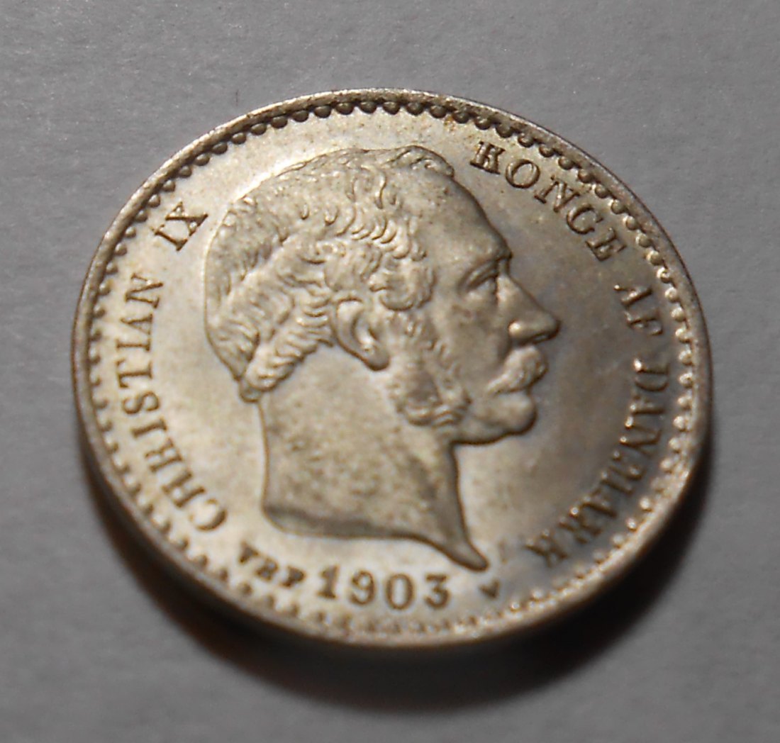  e.41 Dänemark 10 Öre 1903 super Erhaltung   