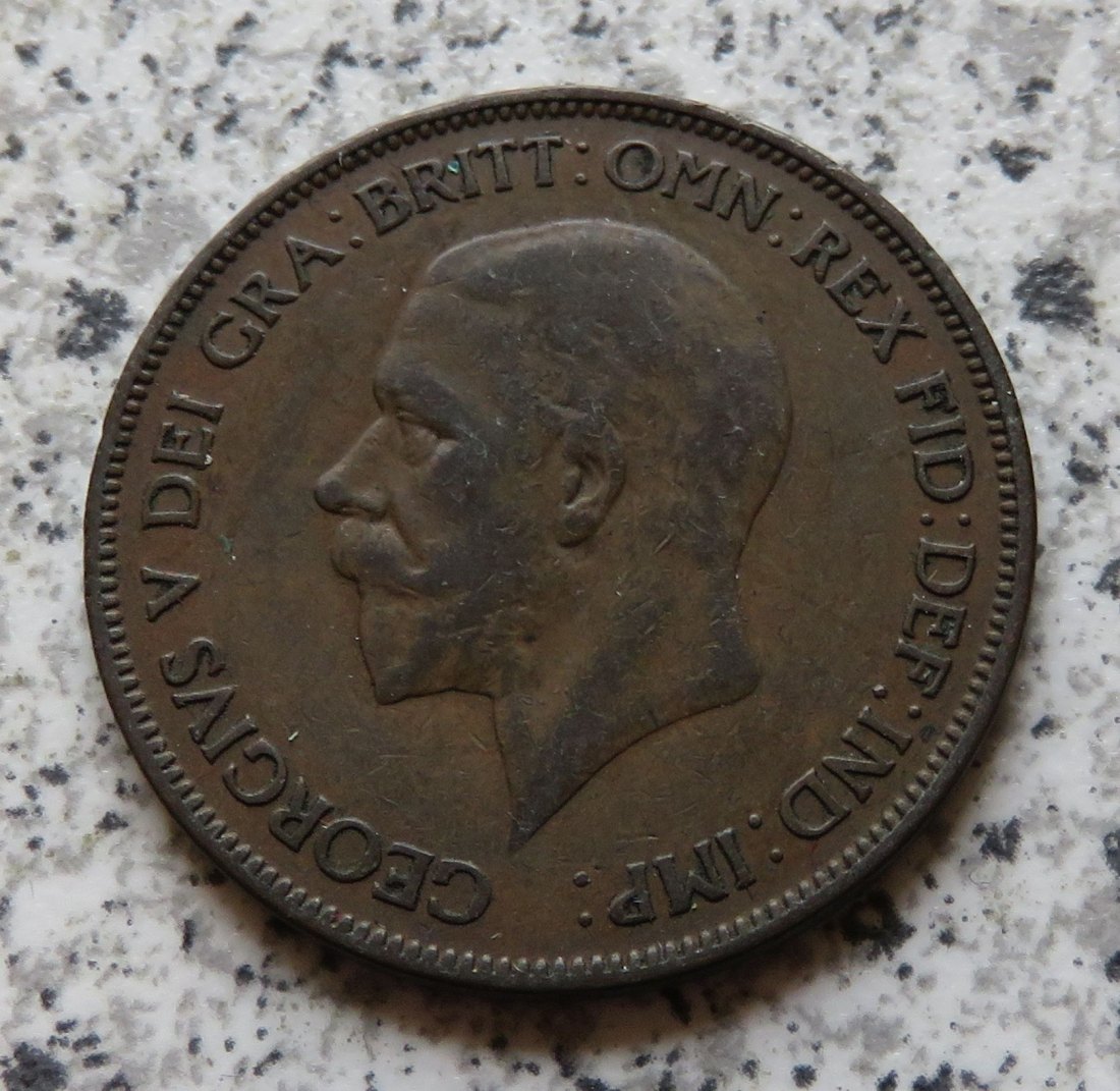  Großbritannien One Penny 1934   