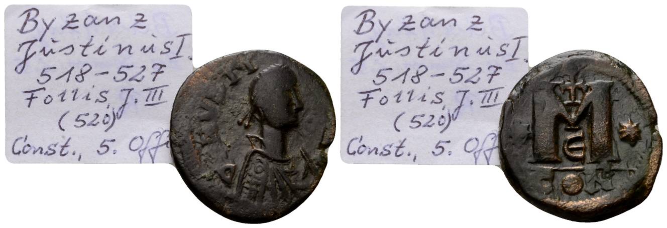  Antike, Byzanz, Bronze; 14,89 g   