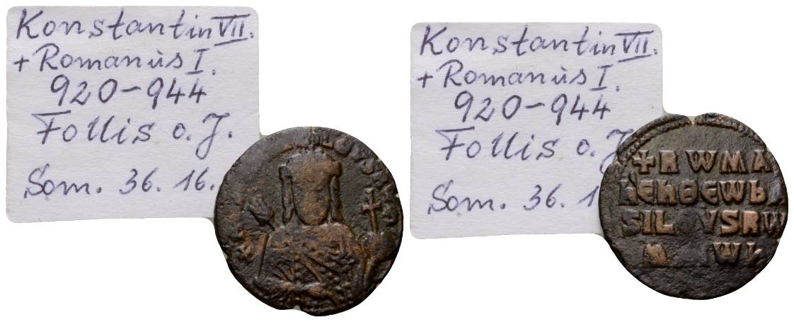  Antike, Byzanz, Bronze; 6,34 g   