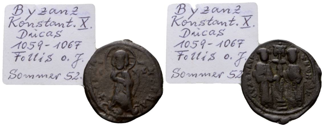  Antike, Byzanz, Bronze; 8,17 g   