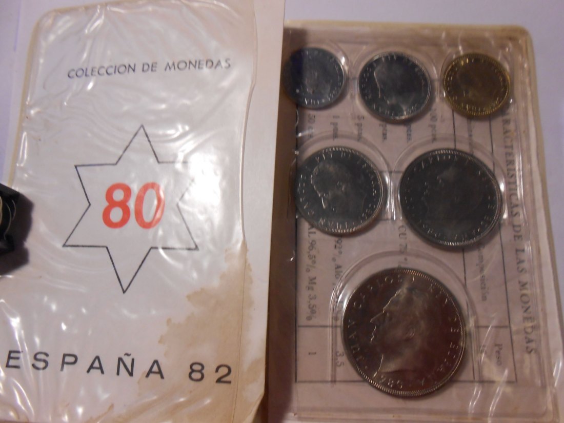  Spanien Gedenkmünzensatz ESPANA MUNDIAL '82  Serie Numismatica   