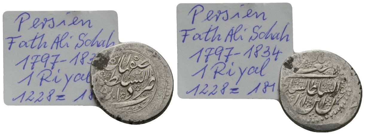  Antike, Persien, Silber; 10,26 g   