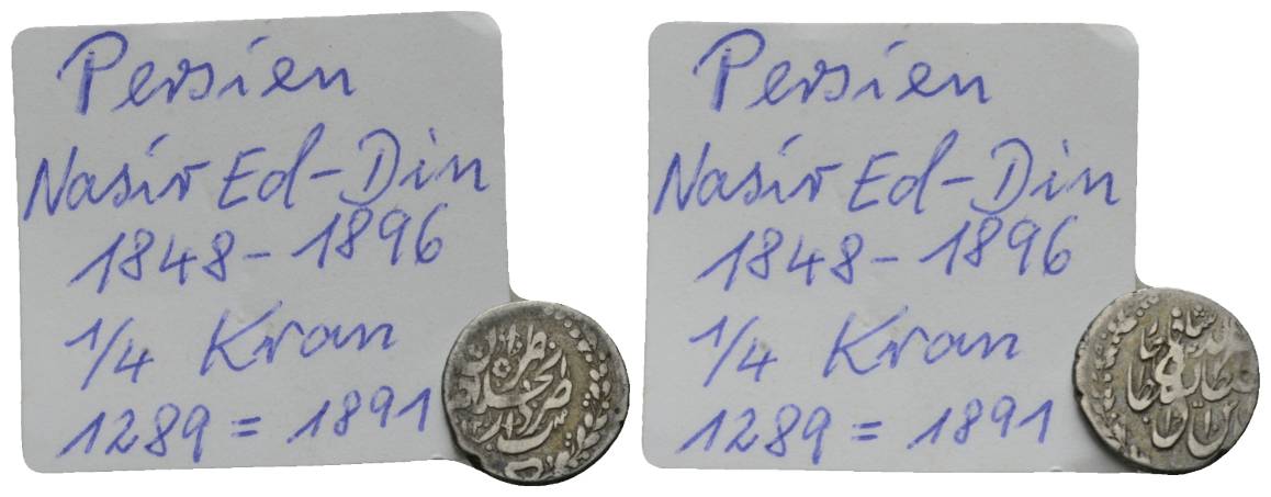  Antike, Persien, Silber; 1,12 g   
