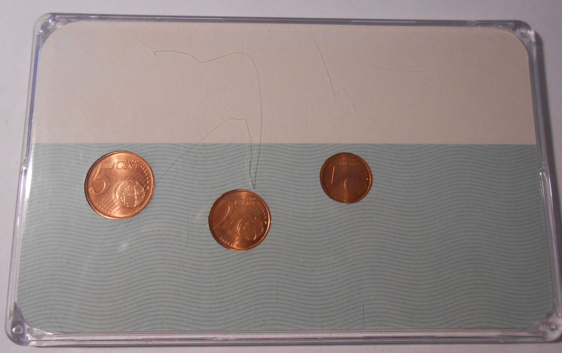  San Marino Kleinmünzensatz 2004 1Cent, 2Cent und 5Cent   