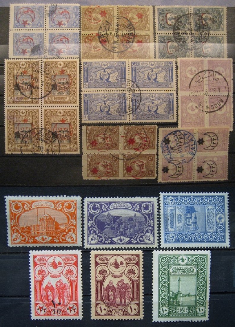  Türkei Briefmarken Lot 1901-1916 Gestempet,Ungebraucht  (K30)   