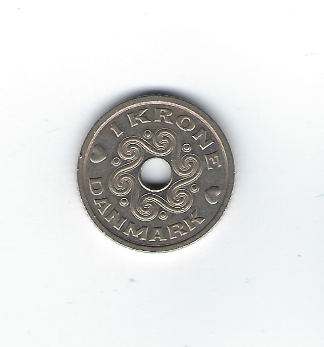  Dänemark 1 Krone 1993   