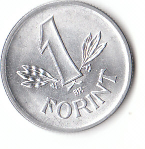  1 Forint Ungarn 1989 Prägefrisch (F035)b.   