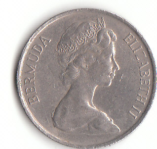 25 Cent Bermuda 1984 (F037)b.   