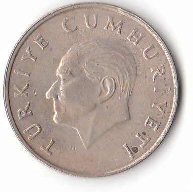  Türkei 100 Lira 1987 (F040) b.   