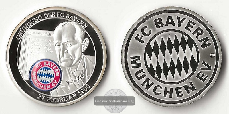  Medaille   Bayern München FM-Frankfurt  Cu/Ni   