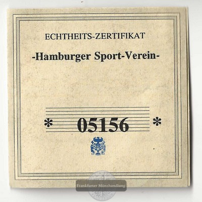  Medaille  HSV FM-Frankfurt  Cu/Ni   