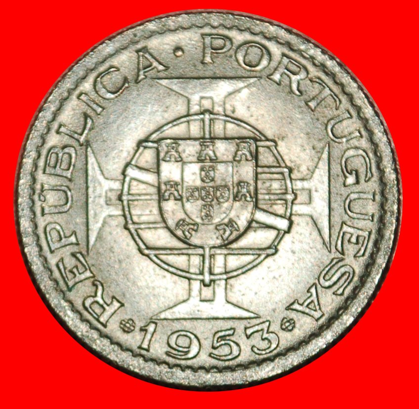  * PORTUGAL (1953-1967): KAP VERDE ★ 2.50 ESCUDO 1953 SCHIFF RARITÄT★STG STEMPELGLANΖ★OHNE VORBEHALT!   