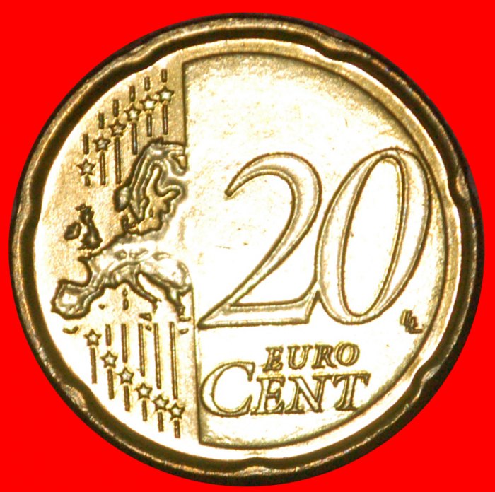  * GREECE (2008-2022): CYPRUS★ 20 CENT 2020! SHIP NORDIC GOLD UNC MINT LUSTRE★LOW START ★ NO RESERVE!   