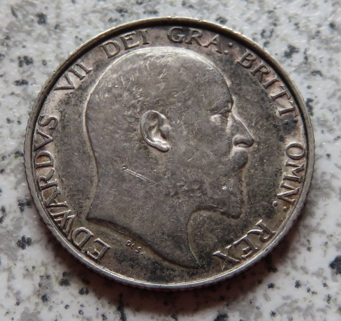  Großbritannien 1 Shilling 1903, Erhaltung   