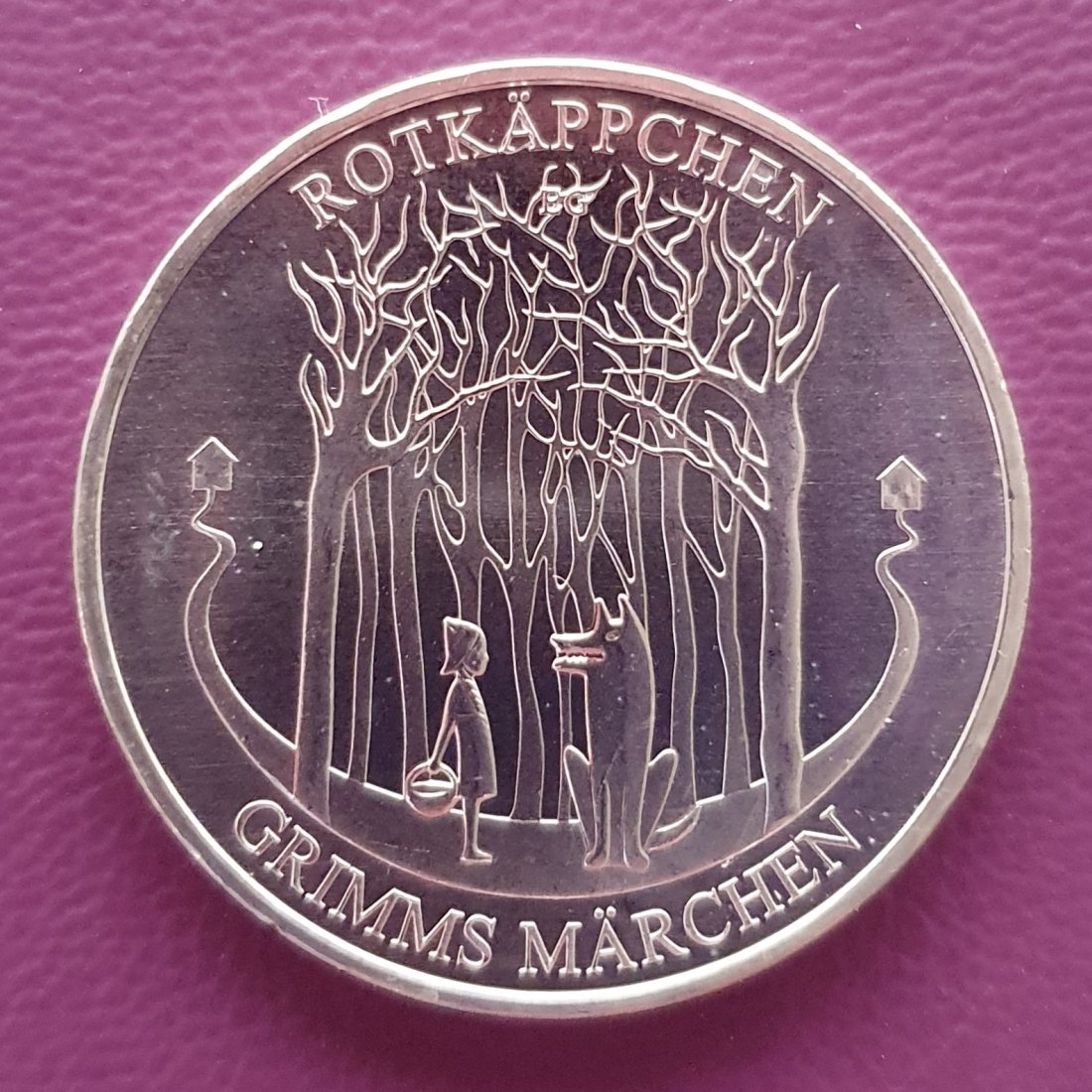 BRD 20 Euro Silber Münze Grimms Märchen Rotkäppchen 2016 A --ES05   