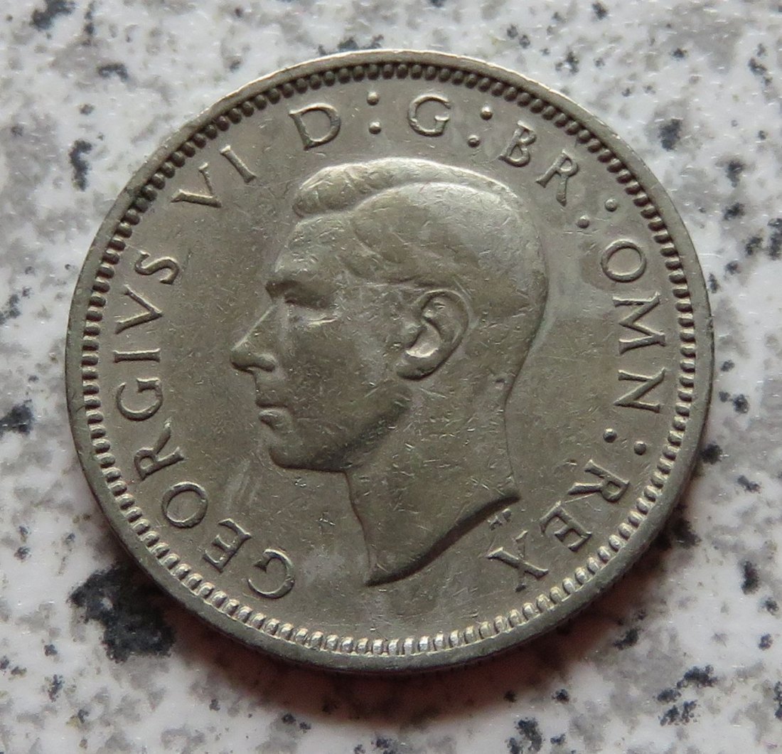  Großbritannien 6 Pence 1949   