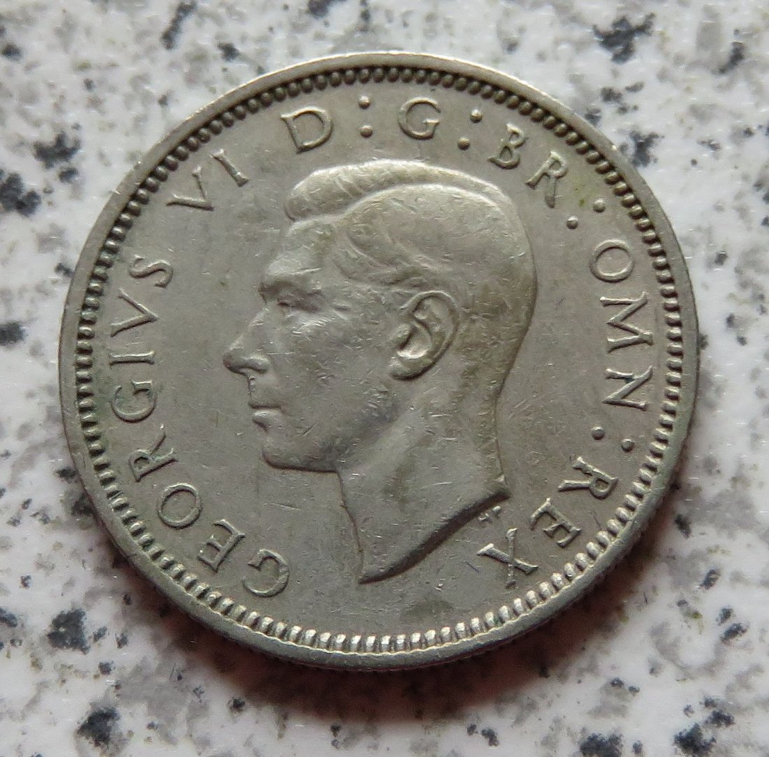  Großbritannien 6 Pence 1950   