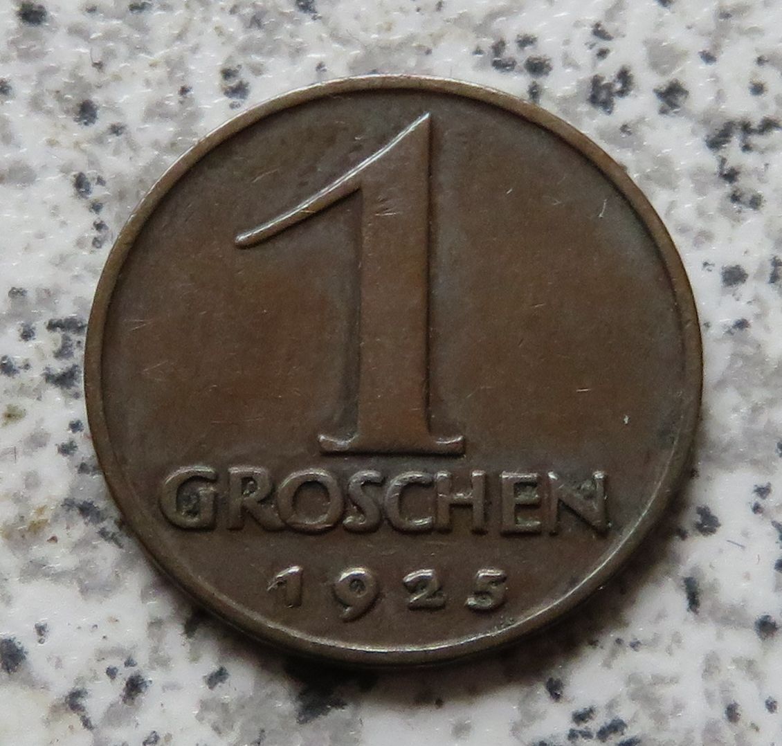  Österreich 1 Groschen 1925   